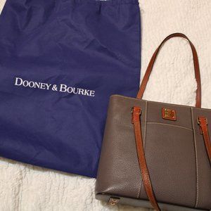 NWT Dooney and Bourke Elephant Small Lexington Tote